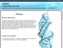 Tablet Screenshot of hudsonvalleyrnaclub.org